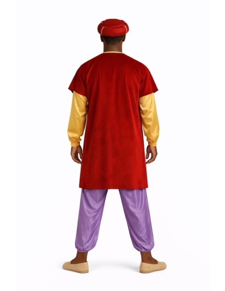 Costume Paje Baltasar Extra Tall | Costumi per Adulti Il Re del Carnevale